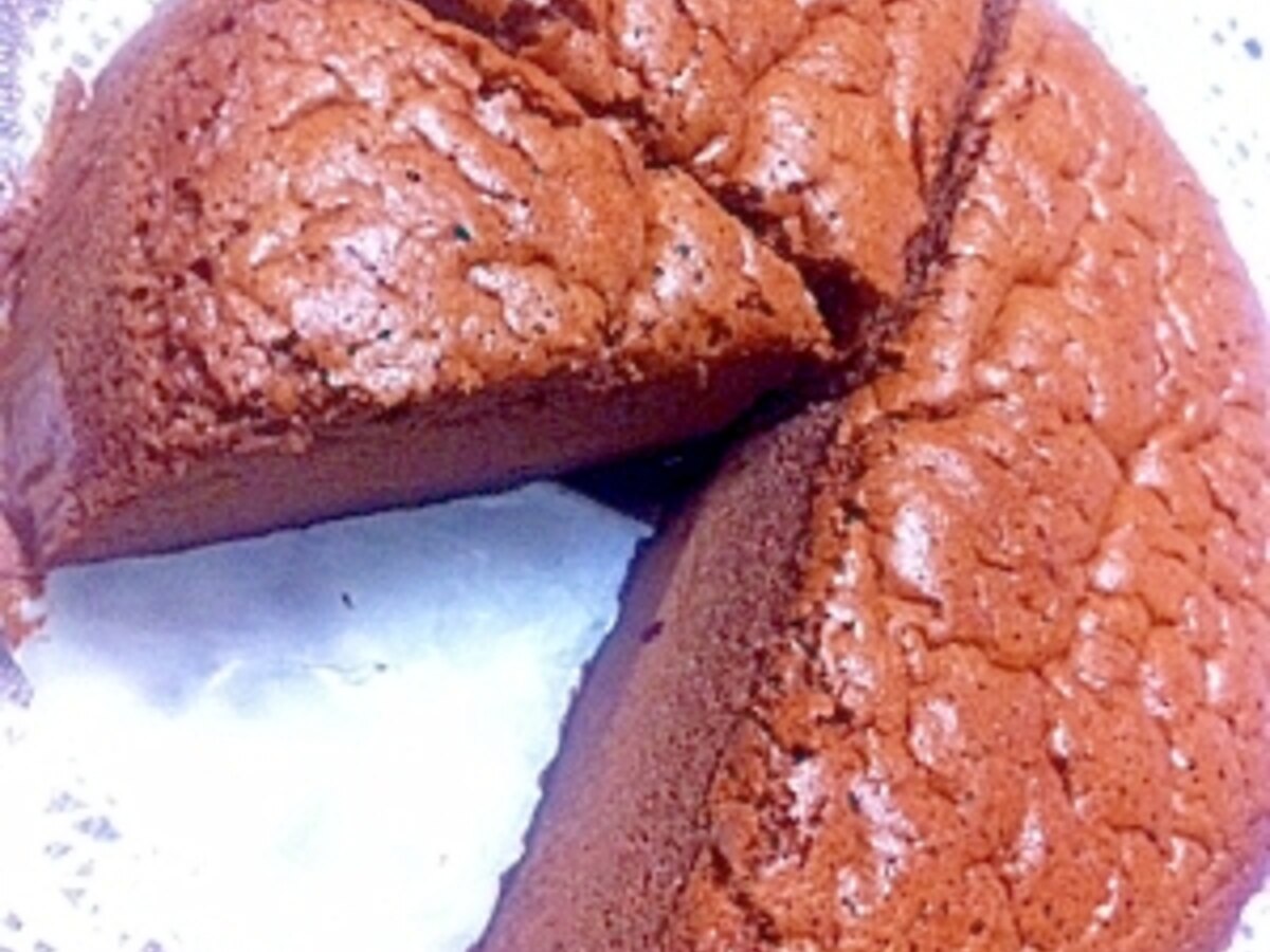 ふんわりしゅわしゅわ チョコスフレケーキ レシピ 作り方 By キラキラ 楽天レシピ ふんわりしゅわしゅわ チョコスフレケーキ レシピ 作り方 By キラキラ 楽天レシピ